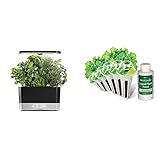 AeroGarden Black Harvest Indoor Hydroponic Garden, 2019 Model & Salad Greens Mix Seed Pod Kit | Amazon (US)