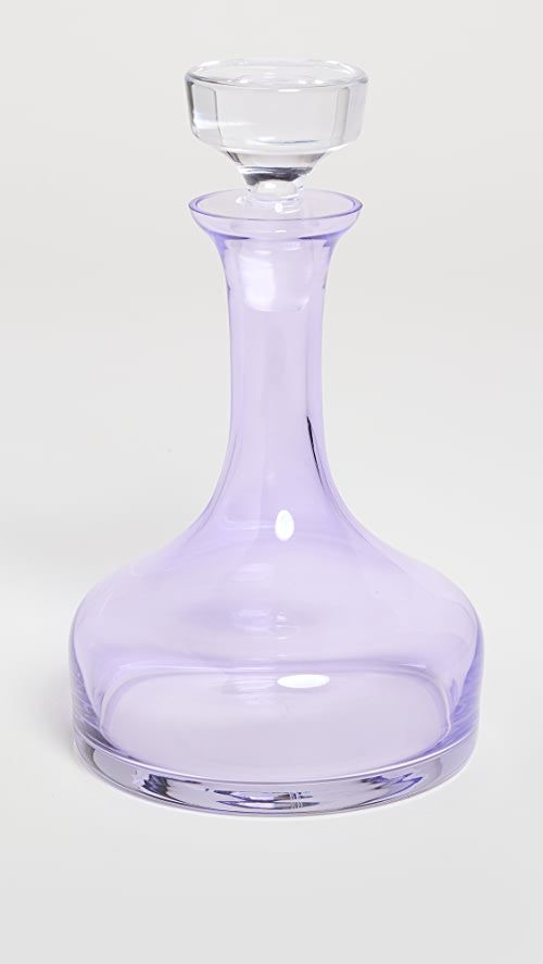 Estelle Colored Glass Vogue Decanter | SHOPBOP | Shopbop