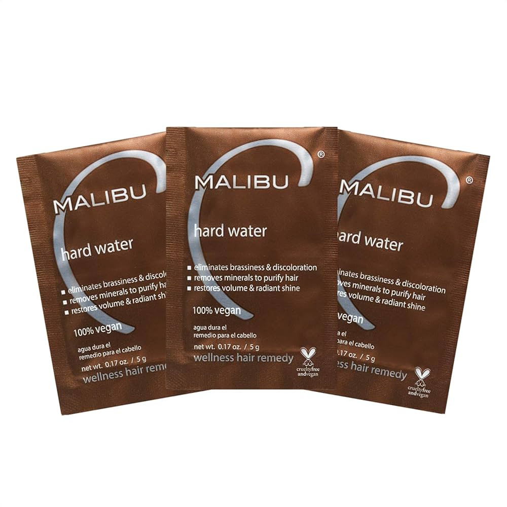 Malibu C Hard Water Wellness Hair Remedy - Removes Hard Water Deposits & Impurities from Hair - C... | Amazon (US)