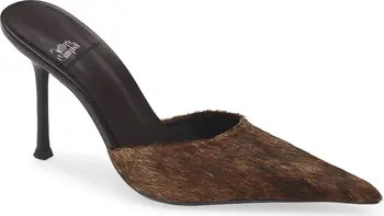 Jeffrey Campbell Robyn Genuine Calf Hair Pointed Toe Mule (Women) | Nordstrom | Nordstrom