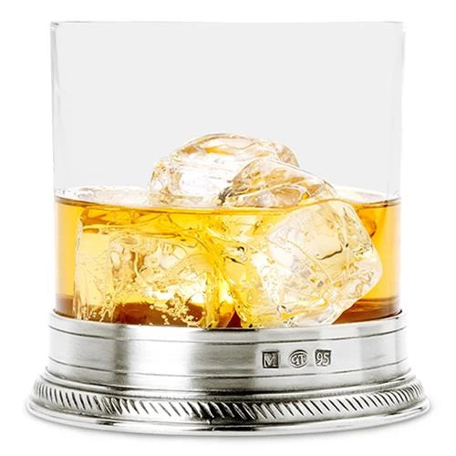 MATCH Modern Luisa Clear Crystal Double Old Fashioned Glass | Kathy Kuo Home
