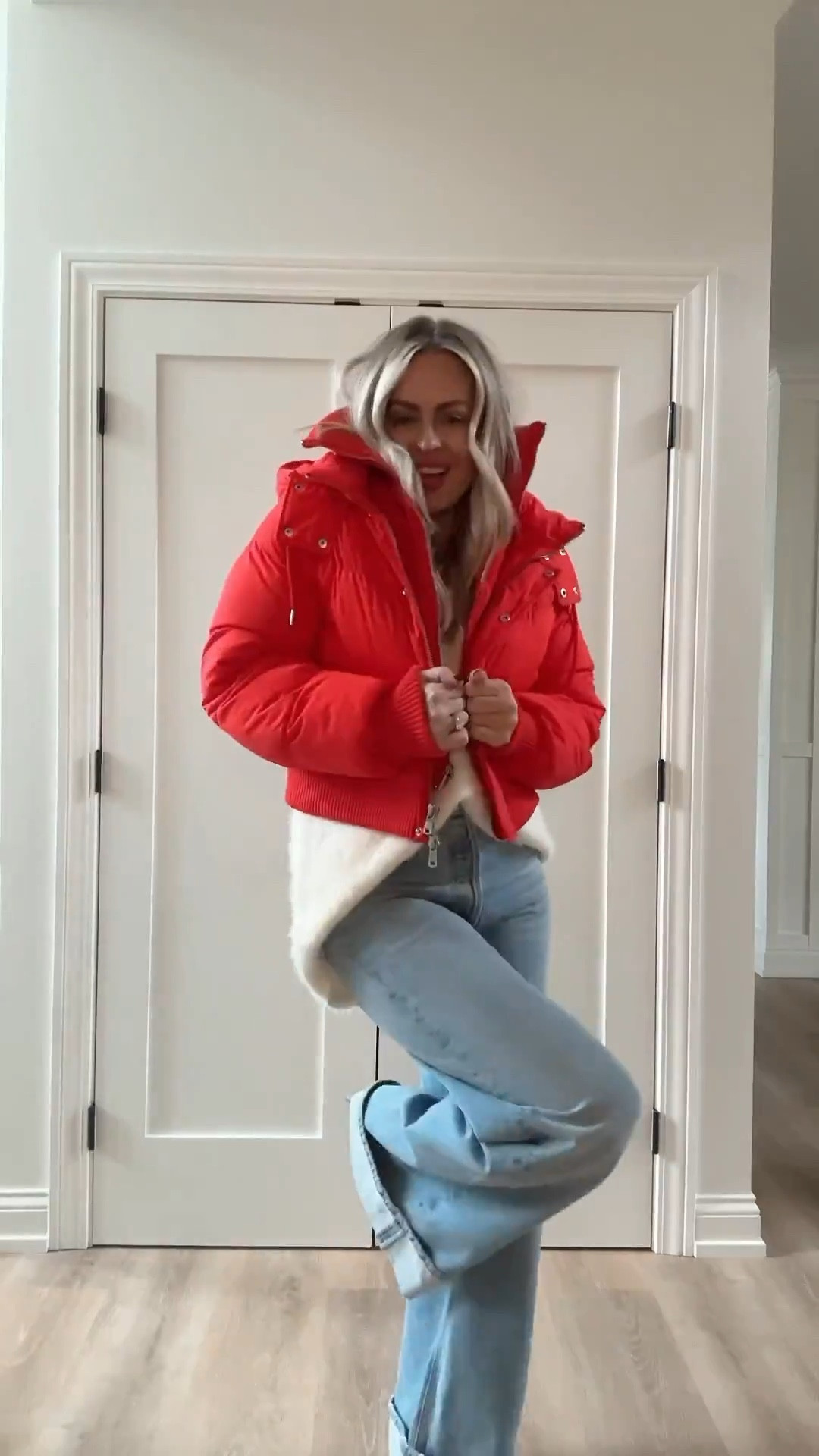 This jacket is a DREAM! Also comes in black and grey. GORG. ⭐️ Linking more red puffer coats!

Casual holiday. Clog. Mule. Booties. Sweaters. Winter style. Winter outfits.

#LTKStyleTip #LTKSaleAlert #LTKHoliday