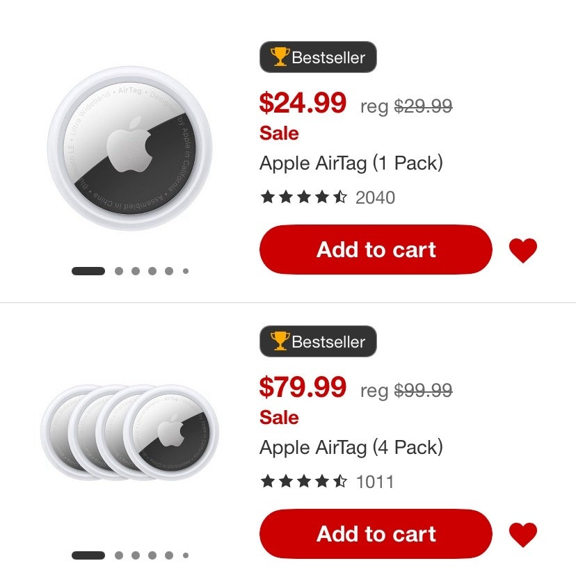 Apple AirTag sale! 

#LTKFallSale 

#LTKFamily #LTKSaleAlert