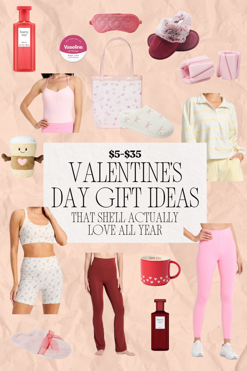 Valentine’s Day Gift Ideas for Her Under $35 💌 from @Target 
Cute, cozy, and actually useful gifts she’ll love long after February 14th.

If you’re shopping Valentine’s Day gifts for her, Galentine’s gifts, sister gifts, or even a little self-care treat, this Target edit is chef’s kiss. Everything here is $5–$35, easy to gift, and perfect for everyday wear, wellness, or cozy moments at home.

Think: comfy activewear, cozy slippers, sweet beauty finds, and little luxuries that feel special without feeling over-the-top 💗

✨ All finds are from Target
🎁 Perfect for girlfriends, moms, best friends, sisters, or yourself
💸 Budget-friendly but still aesthetic & high quality

👉 Shop the full Valentine’s Day gift edit via my LTK 

 #LTKFindsUnder50

#LTKSeasonal #LTKselfcare
