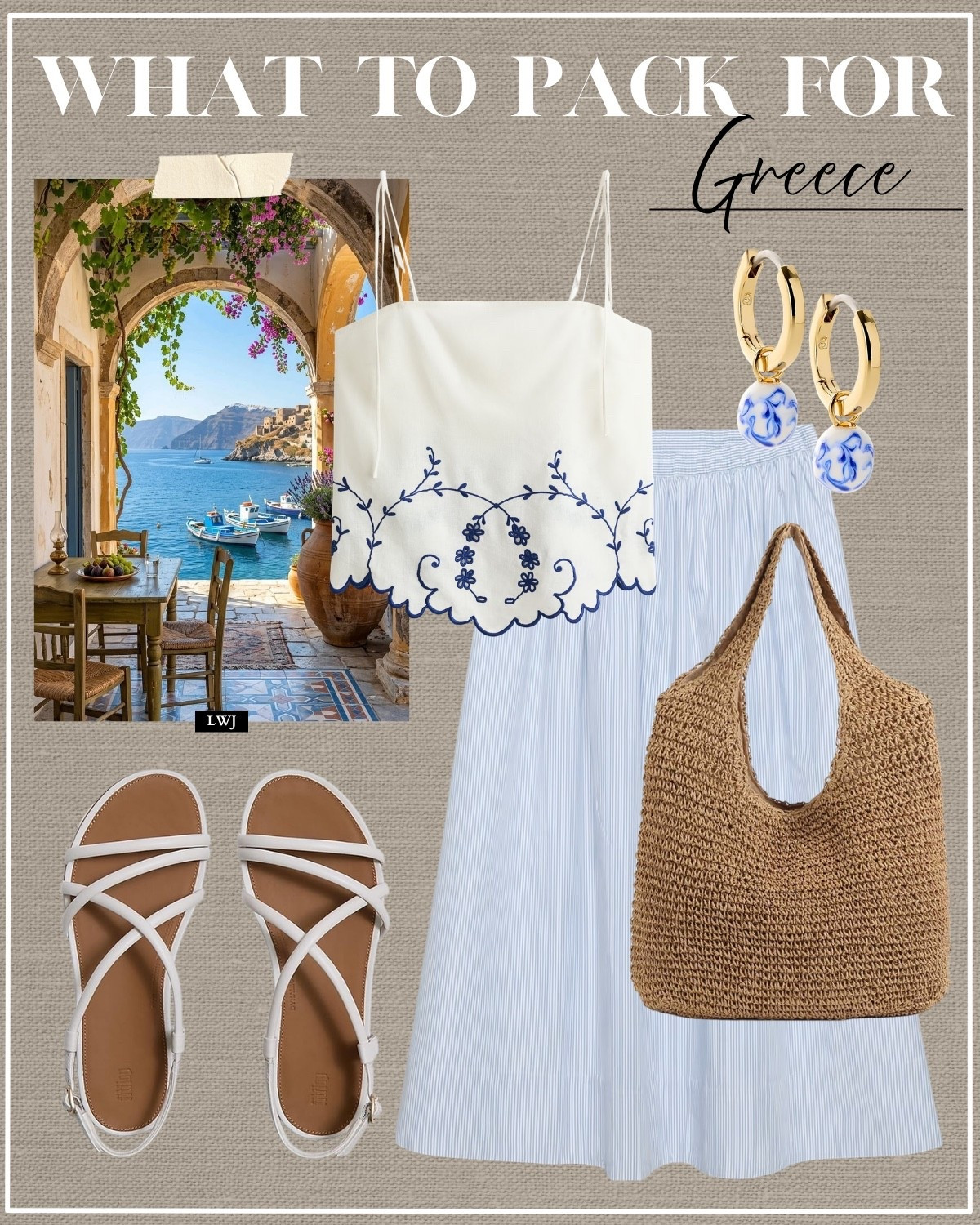 What to pack for Greece 

Summer travel / summer outfits / Greece outfits / maxi skirt / fitflop strappy sandals / straw tote / Ana Luisa earrings / lunch outfit

#LTKootd #LTKTravel