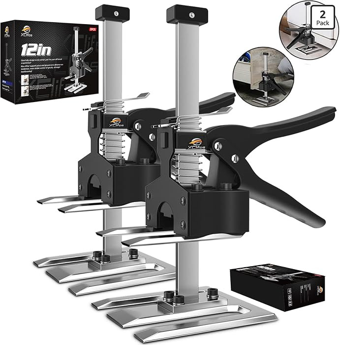 Labor Saving Arm Jack, 2 Pack Furniture Lifter Tool, Black | Amazon (US)