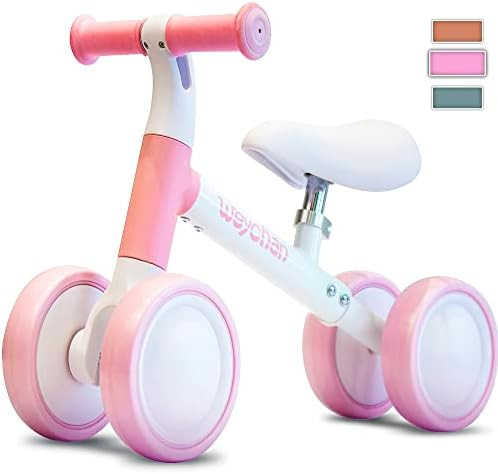 Weychan Baby Balance Bike for 1 2 3 Year Old Boys Girls, Toddler Balance Bike with Adjustable Sea... | Amazon (US)