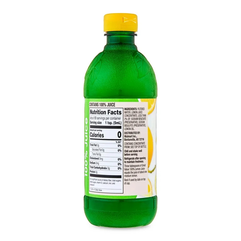 Great Value 15oz Lemon Juice | Walmart (US)