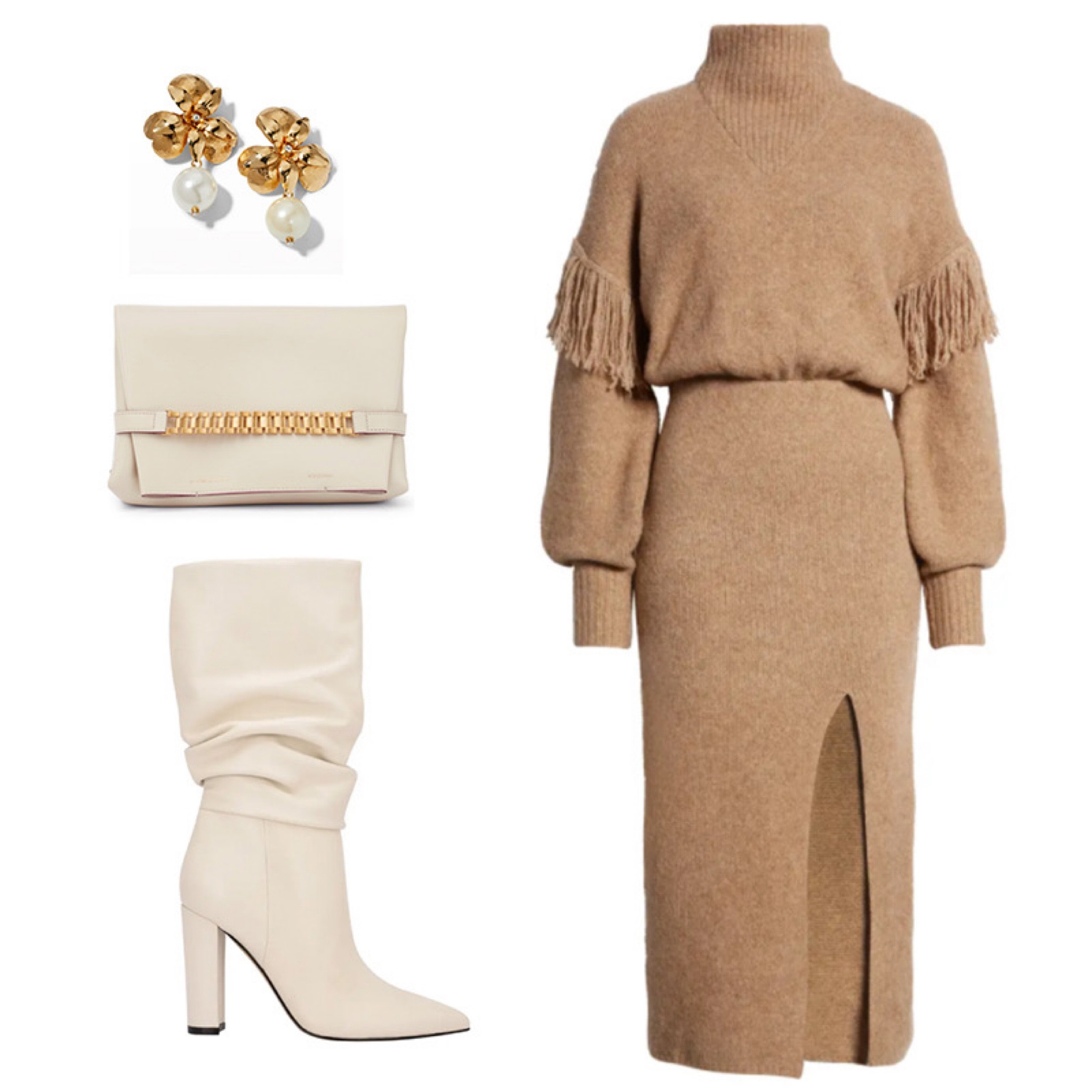A neutral sweater dress is a must-have item for fall/winter 🙌🏼 you can easily dress it up or down with the right accessories! 

#tssedited #thestylescribe #ootd

#LTKstyletip #LTKSeasonal
