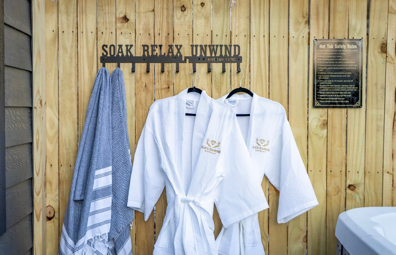 Little details make the stay
Nothing says vacation like a robe + hot tub night.
Shop the robe we stock at the cabin 🤍

#LTKHome #LTKselfcare #LTKTravel