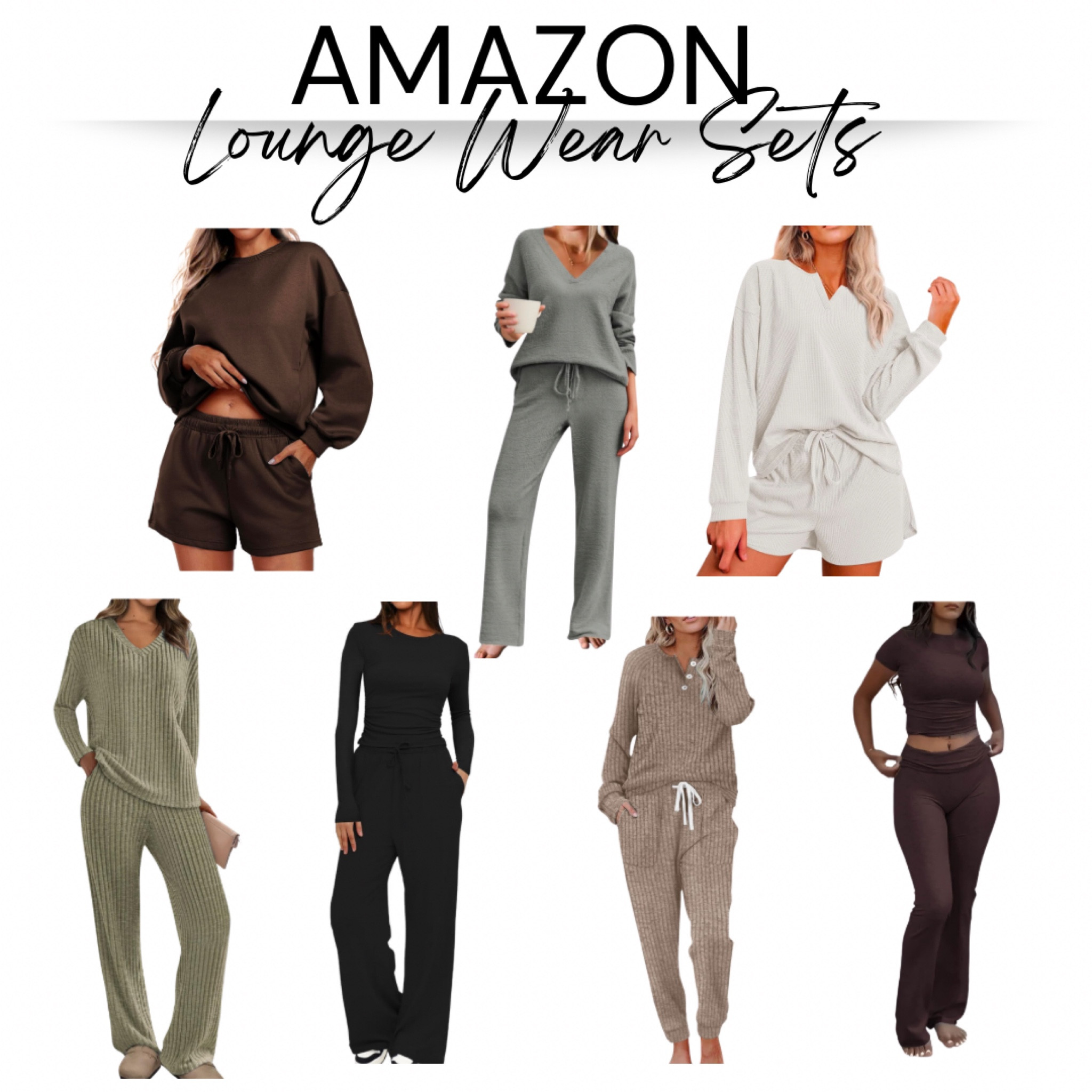 Favorite Amazon Lounge Wear Sets!

#loungewear #workfromhomewear 

#LTKStyleTip #LTKHome #LTKMidsize
