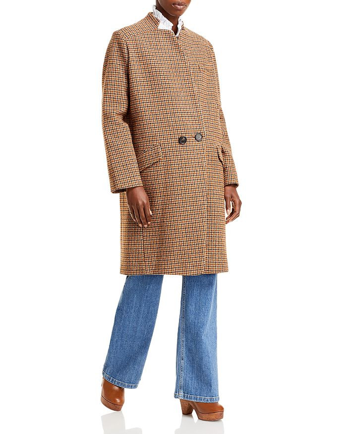 Justine Houndstooth Coat | Bloomingdale's (US)