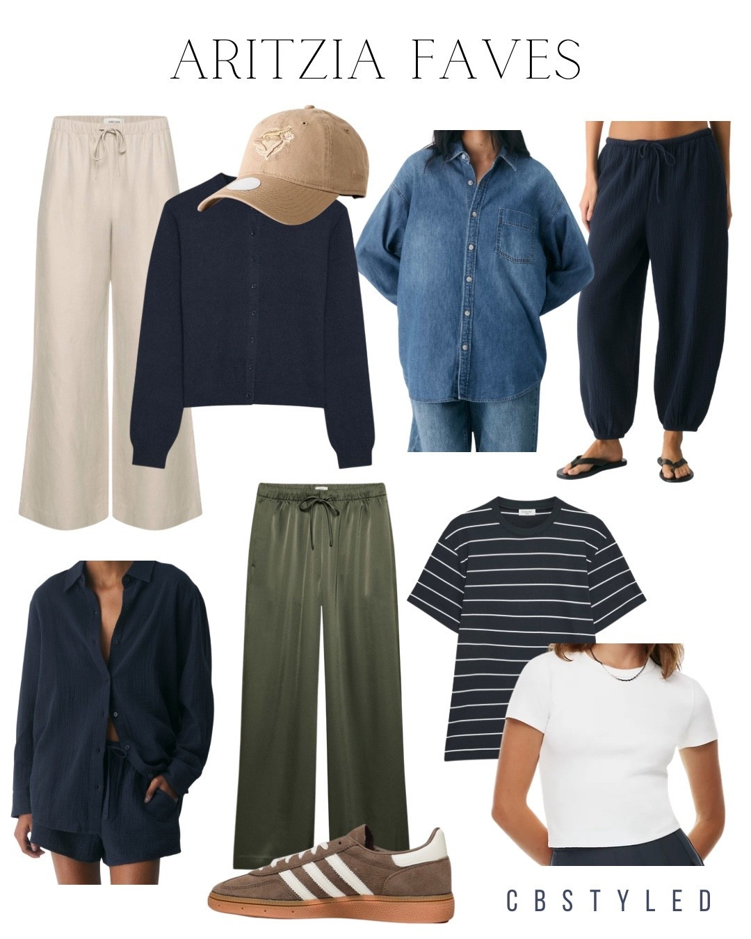 Aritzia faves! The clientele sale has started, make sure you’re logged in to see the sale price!!
Size info: most items fit tts, I’m 5’ 7” and have the lodge pants in both regular length and tall, just depends how long you want them and if you plan to wear heels. Only item I’ve sized up in is the baby tee, they are fairly fitted.
Also Adidas sneakers fit big, I always go down 1/2 size

#LTKootd #LTKgrwm #LTKSaleAlert
