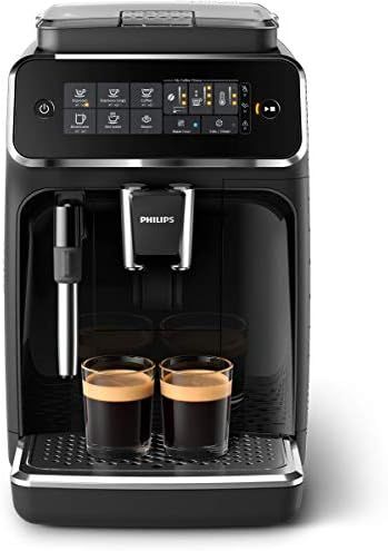 PHILIPS 3200 Series Fully Automatic Espresso Machine w/ Milk Frother, Black, EP3221/44 | Amazon (US)
