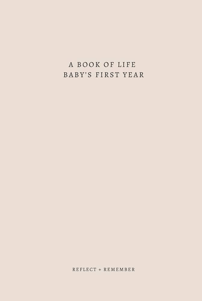 A Book of Life: Baby’s First Year: Month-by-Month Baby Memory Book for Baby’s First Year — ... | Amazon (US)