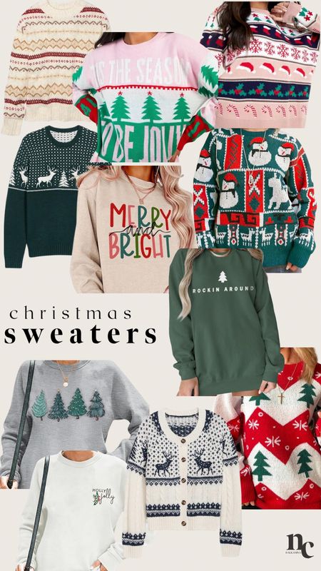 Christmas sweaters
Ugly and cute Christmas sweaters
Holiday look

#LTKSeasonal #LTKHoliday #LTKGiftGuide