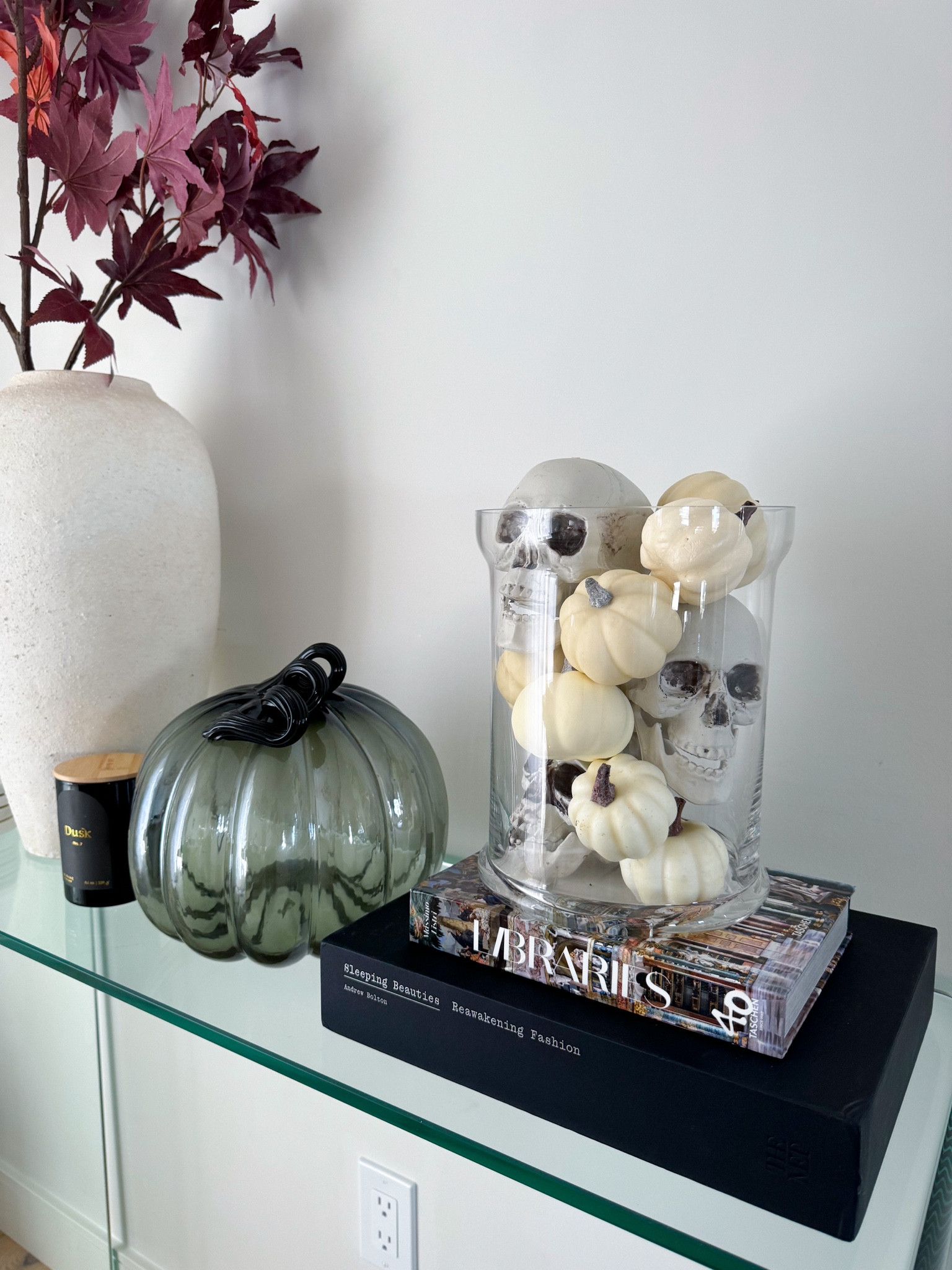 Fall and Halloween decor 💀🎃 when your kid likes spooky decor and you need to incorporate it early! 

#LTKHome #LTKFallSale #LTKSeasonal