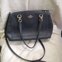 Pre Owned Black Coach Handbag With Shoulder Straps/ Gift For Her | Etsy (US)