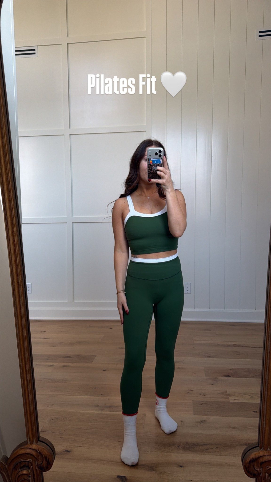 Back at it after the holidays! Living this new workout pieces from @abercrombie #pilates 

#LTKfitnessgoals #LTKOver40 #LTKootd