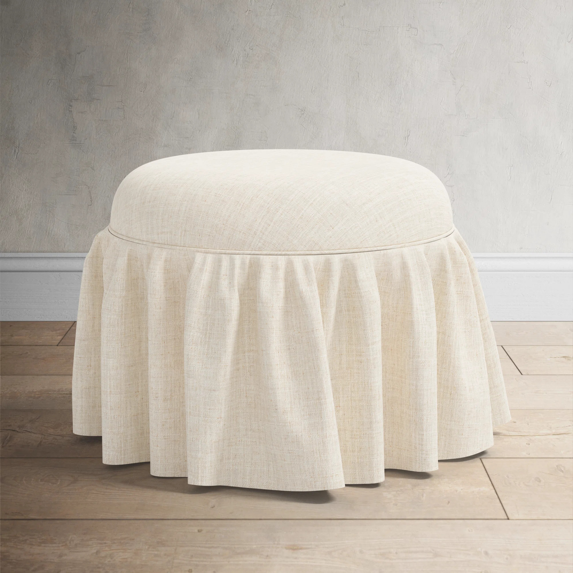 Jebb Upholstered Ottoman | Birch Lane