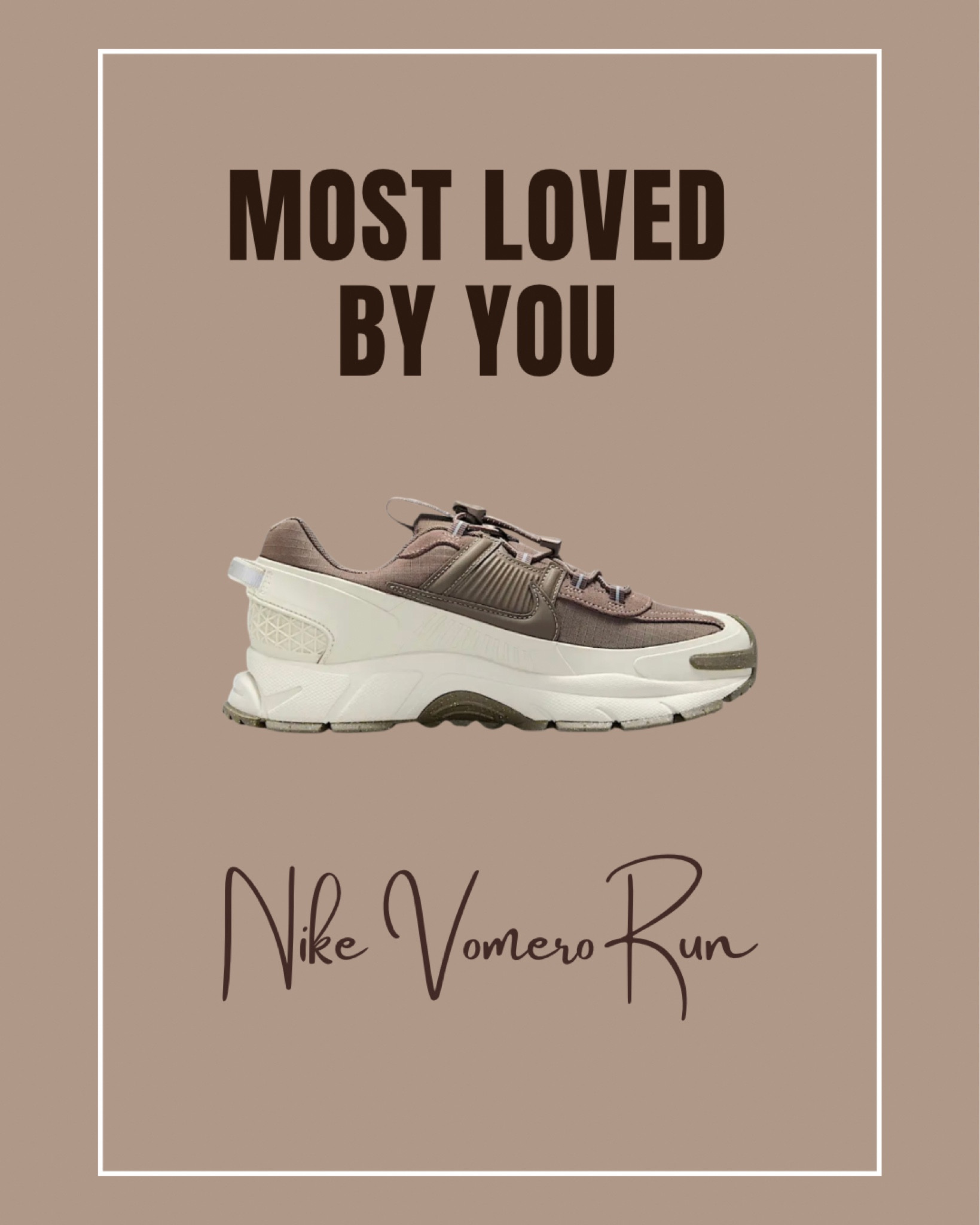 Nike Zoom Vomero Run in taupe😮‍💨
Tags: trainers chunky new balance asics neutral sports activewear athleisure trending style fitness gym

#LTKfitness