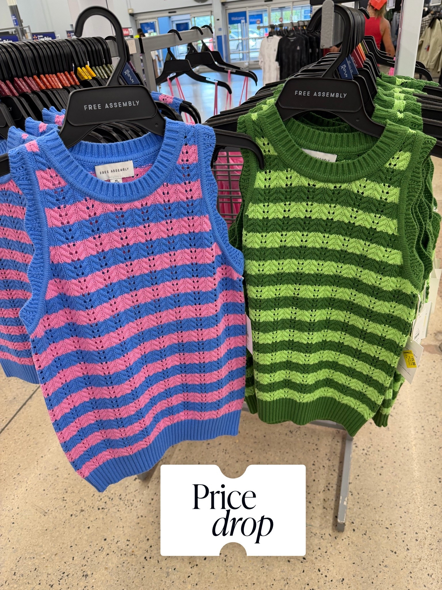 Sweater tanks at Walmart now $15 on clearance, these look and feel high quality! #walmartfashion

#LTKSaleAlert