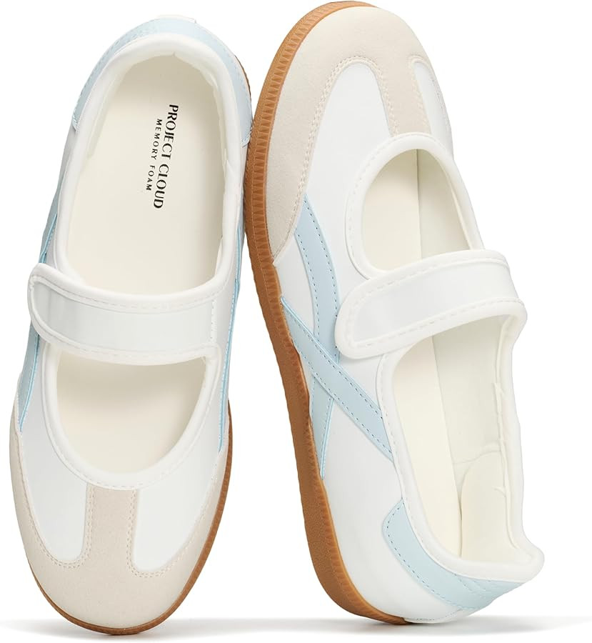 Project Cloud Comfortable Womens Shoes - Casual Trendy Mary Jane Shoes Women with Memory Foam - L... | Amazon (US)