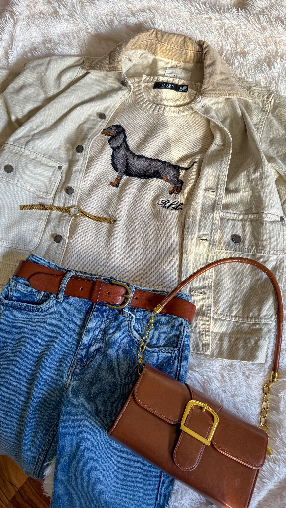 Ralph Lauren Autumn 🍁🍂
White Barn Coat - XS
RL Dog sweater - XS
Mango Jeans - 2
I am 5 foot 3! 🍁🍂☕️

#LTKPetite #LTKSeasonal #LTKFindsUnder100