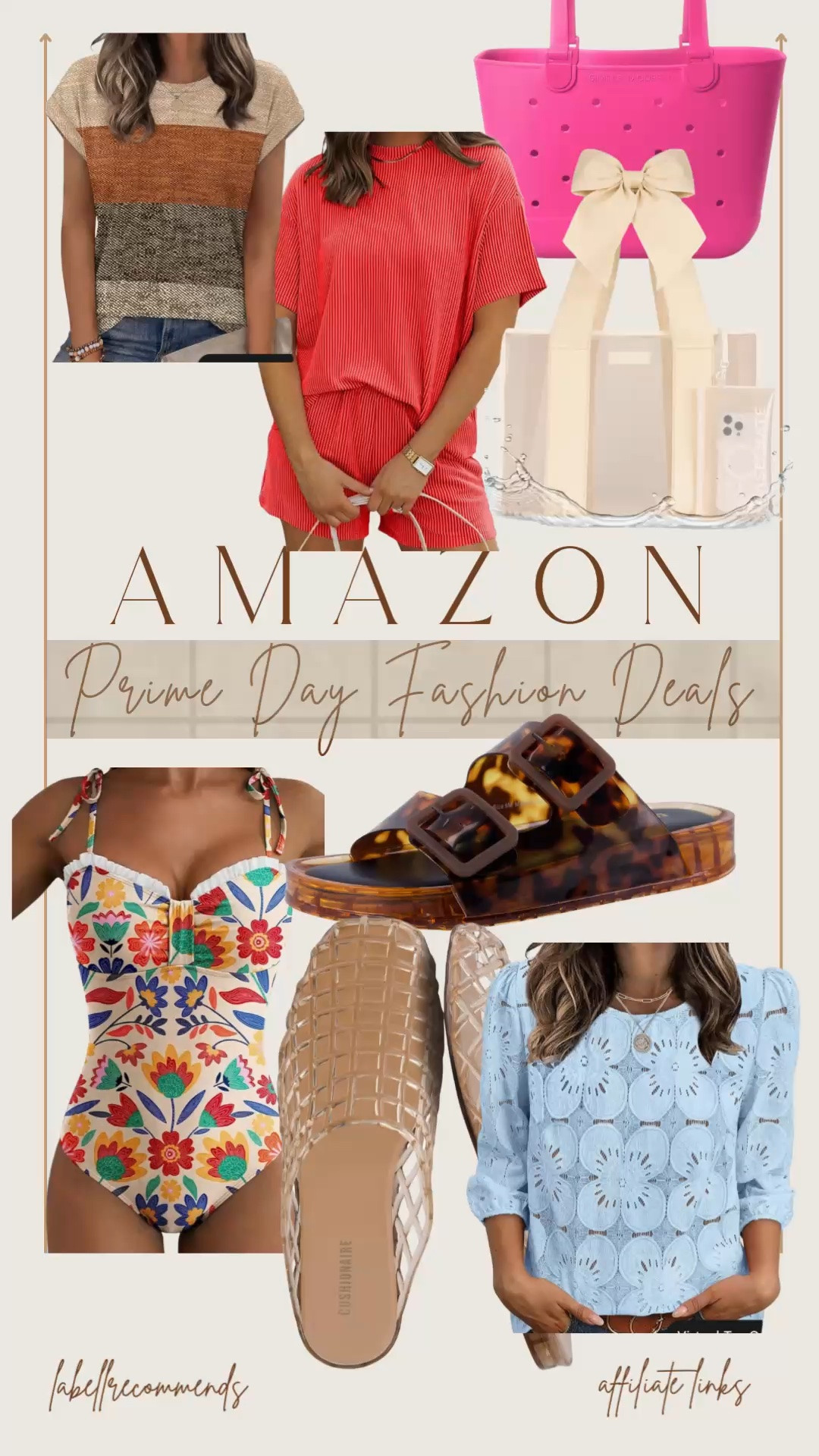 Early Prime Day Fashion Deals! One piece swimsuit, jelly sandals, short sets, and summer totes are all included in this early sale. 

#primeday #summerfashion

Jelly sandals, one piece swimsuit, totes for the beach, short sets, summer fashion, prime day deals,

#LTKSaleAlert #LTKSwim