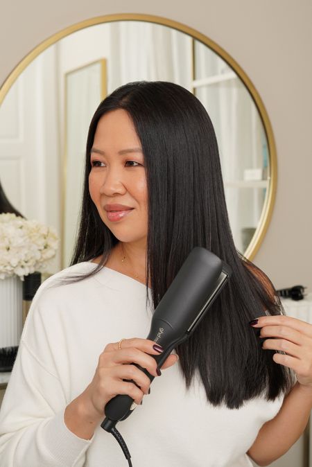 Smooth sleek holiday hair made easy with the ghd Max Styler, now on sale for Black Friday @ghd_northamerica 

#LTKbeauty #LTKHoliday