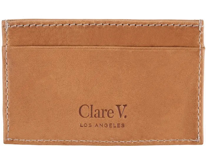 Clare V. Mike's Leather Card Case | Nordstrom | Nordstrom