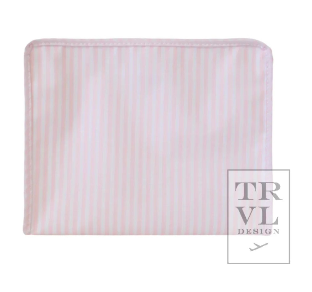 Large Roadie - Pink Pimlico Stripe (august back order) | Lovely Little Things Boutique
