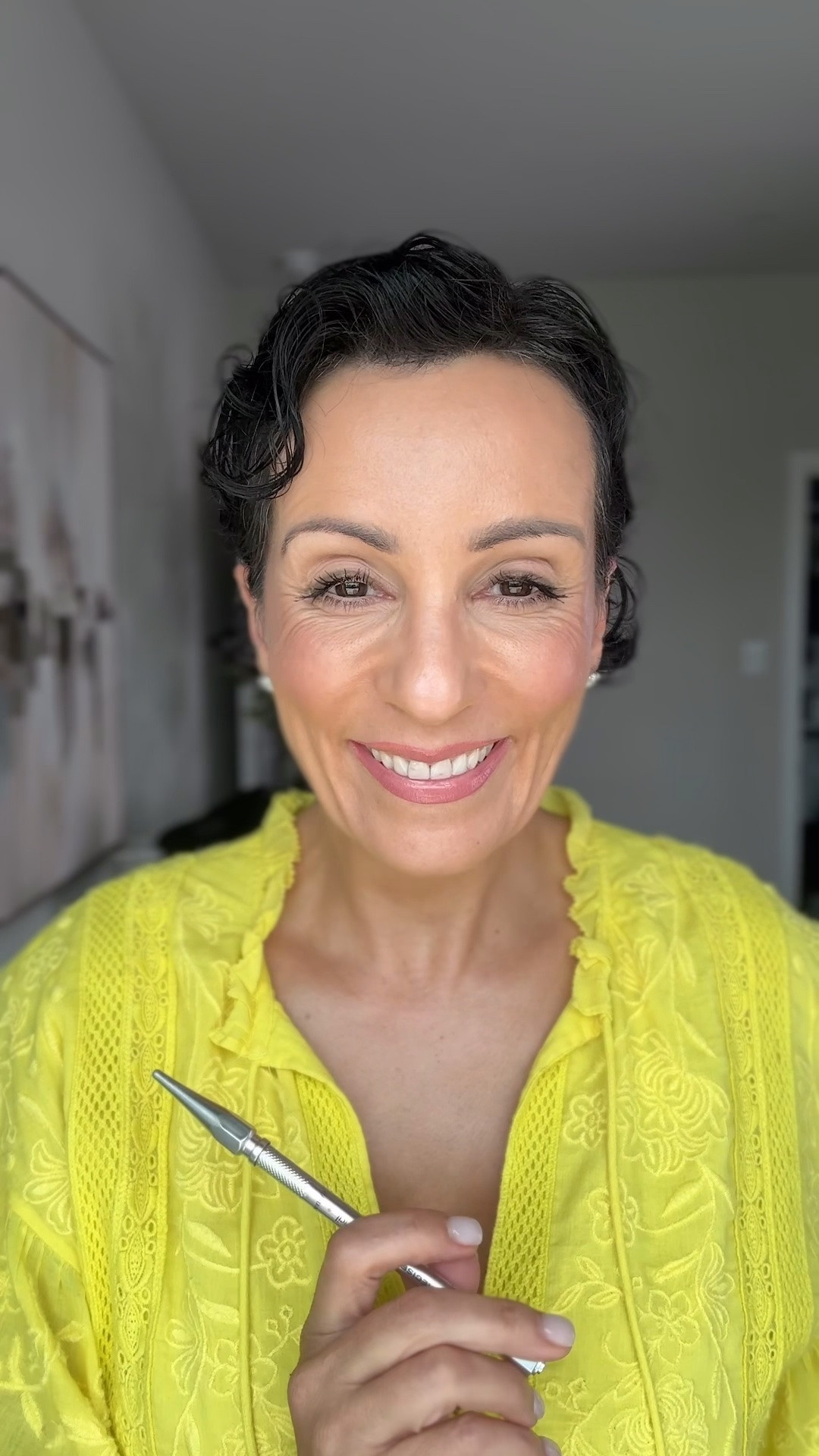 Brows are one of those small details that can completely frame the face. I like a pencil that lets me fill sparse areas with light, natural strokes so the result adds definition without looking overly drawn on.

Benefit eyebrow pencil, brow pencil, natural brows, eyebrow makeup, mature makeup, makeup over 50, natural makeup, everyday beauty, brow definition, beauty favorites, StylewithEugenia 

 #LTKFinds

#LTKBeauty #LTKOver40 #LTKselfcare #LTKmorningroutine #LTKBeauty