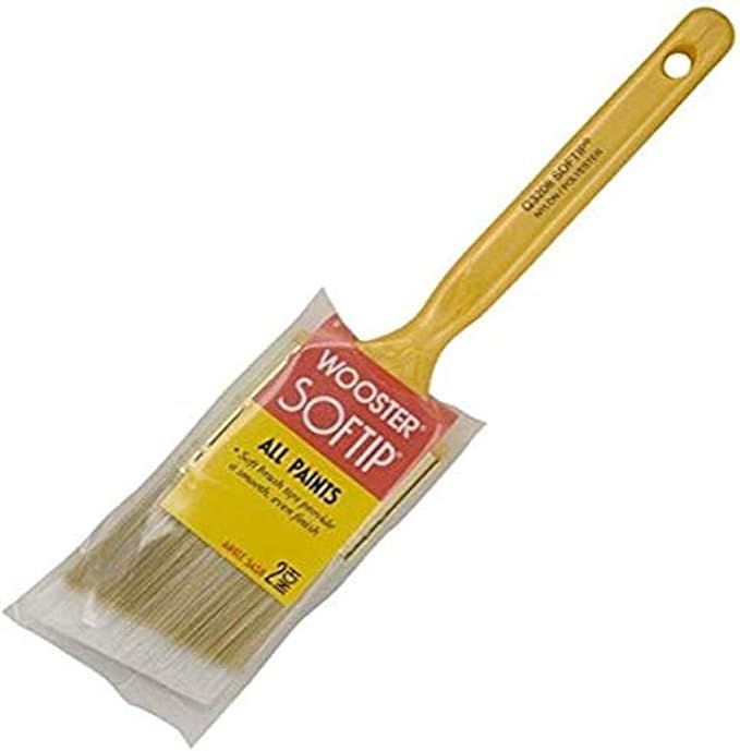 Wooster Brush Q3208-2 Softip Angle Sash Paintbrush, 2-Inch | Amazon (US)