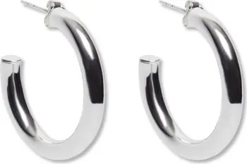 Sterling Silver Tubular Hoop Earrings | Nordstrom