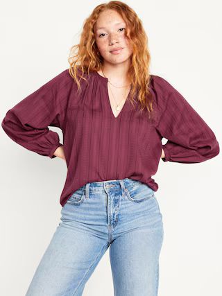 Textured Dobby Top | Old Navy (US)