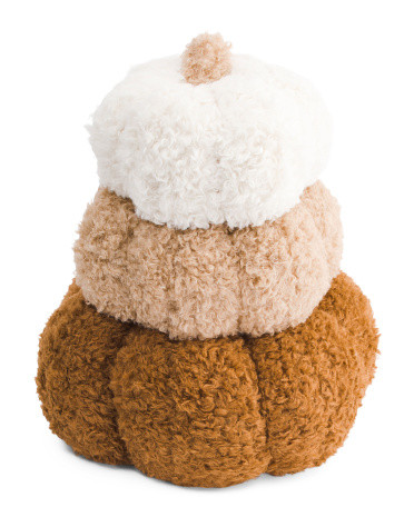 Oversized Teddy Stacked Pumpkin Decor | Fall Decor | Marshalls | Marshalls