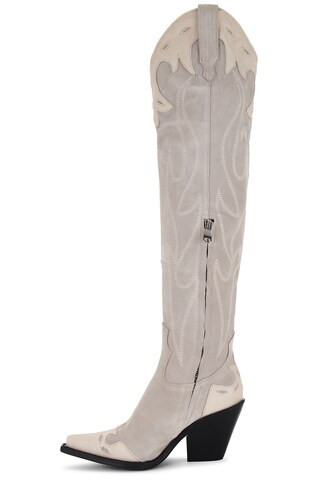 Free People Wild West Thigh High in Dust Bunny from Revolve.com | Revolve Clothing (Global)