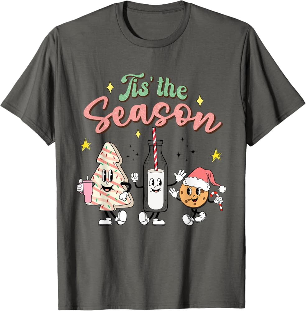 Brand: Funny Tis The Season Design Christmas Cakes Milk | Amazon (US)
