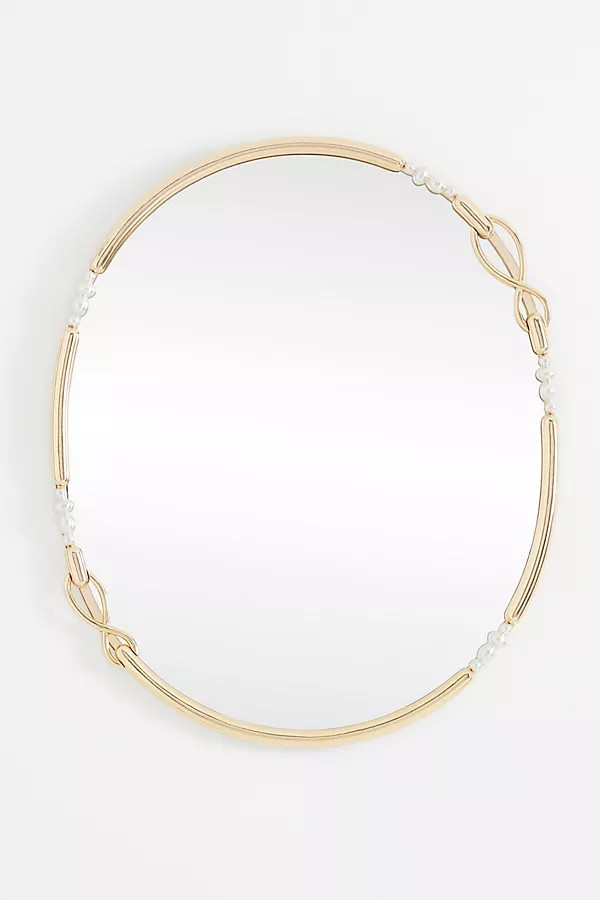 Tiffani Knotted Brass Wall Mirror | Anthropologie (US)