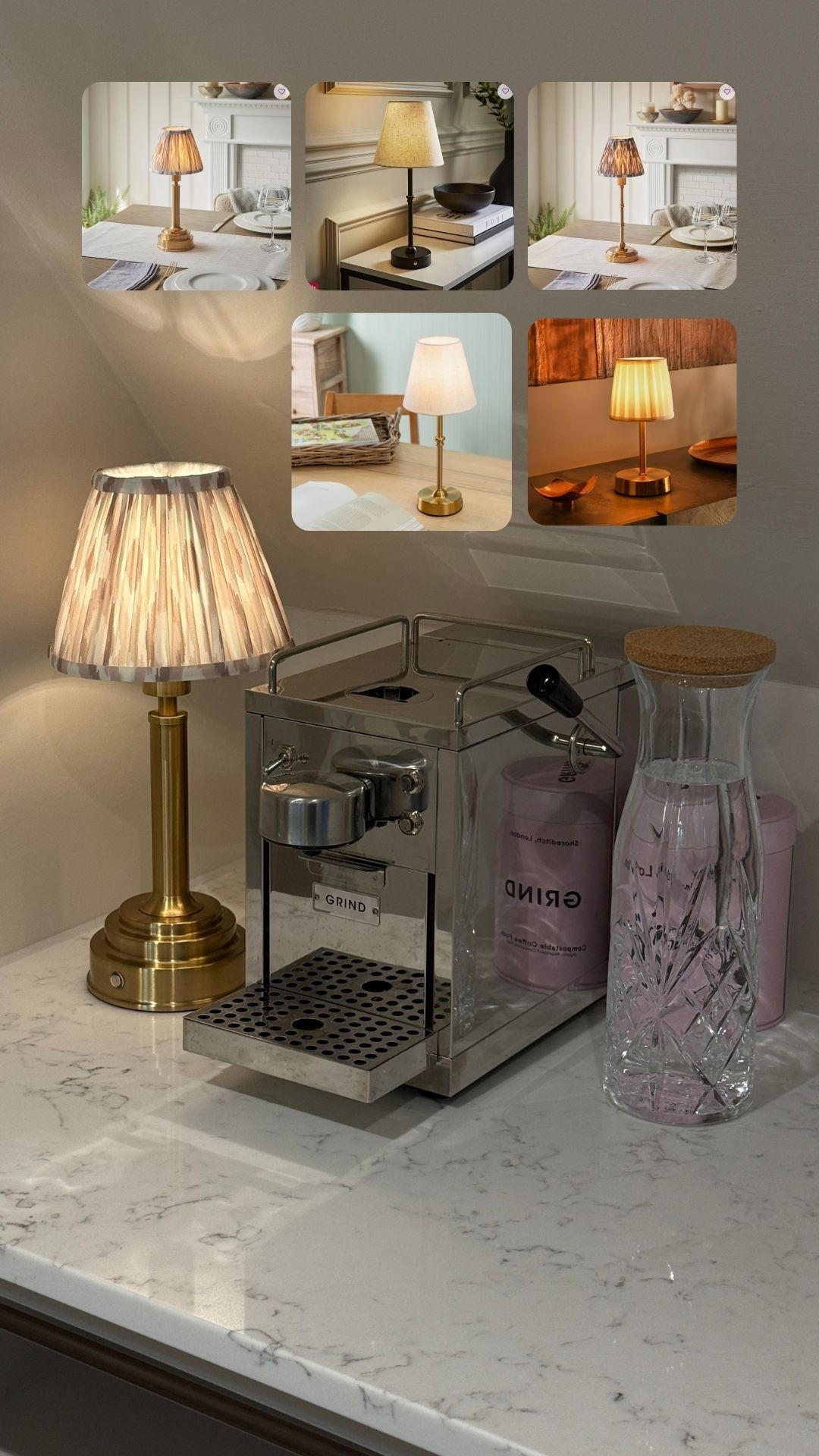 An item that makes such a difference in the home: wayfair rechargeable lamps. PS most are on sale 