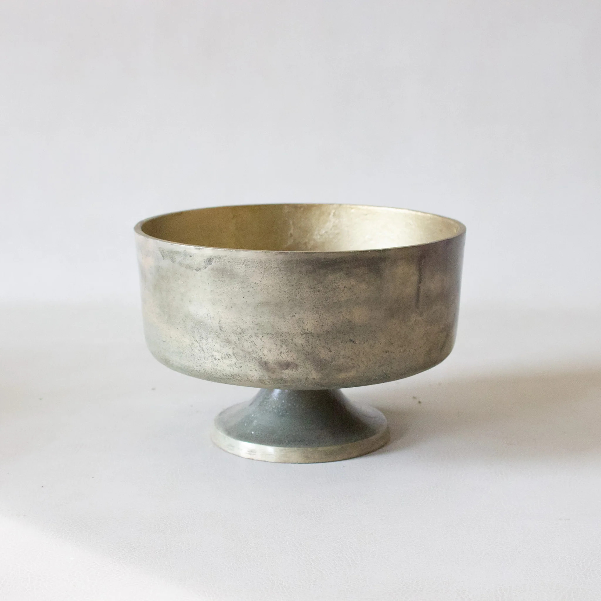 Aged Brass Compote Bowl | MJHome