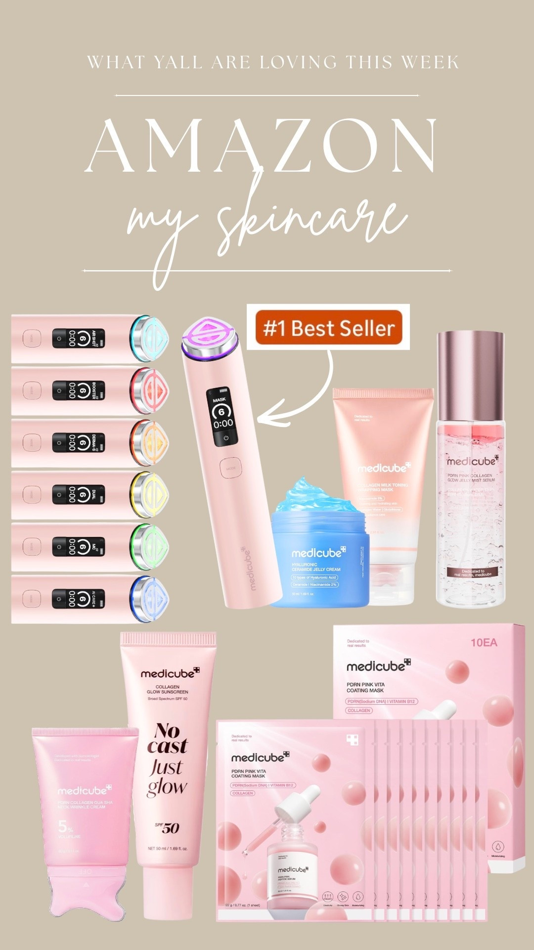 A few of my holy grail skincare products from @medicube that have changed my skin! 



Amazon beauty, skincare, medicine, Korean skincare, Amazon finds