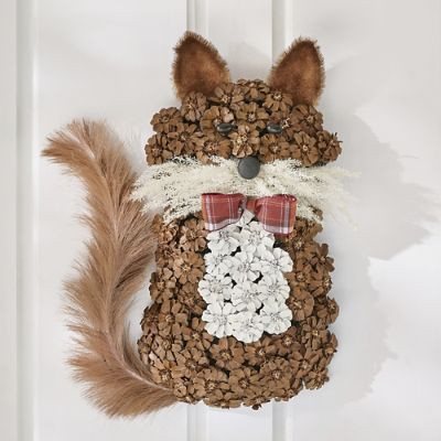 Dapper Fox Door Swag | Grandin Road