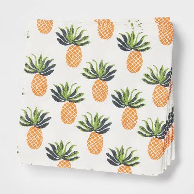 20ct Paper Pineapple Cocktail Napkins - Opalhouse™ | Target