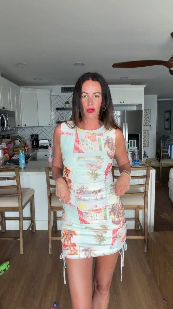 This mesh mini dress was perfect for dinner while on our beach vacation! 

#LTKgrwm #LTKTall #LTKootd