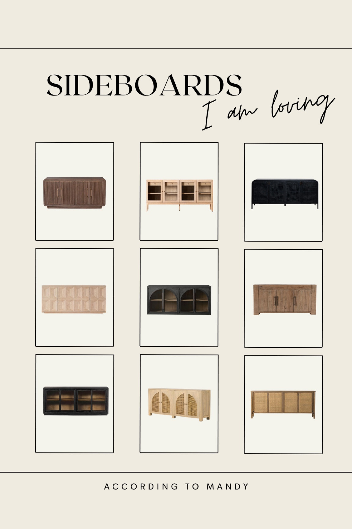 Sideboards I am loving 



#LTKFind #LTKhome