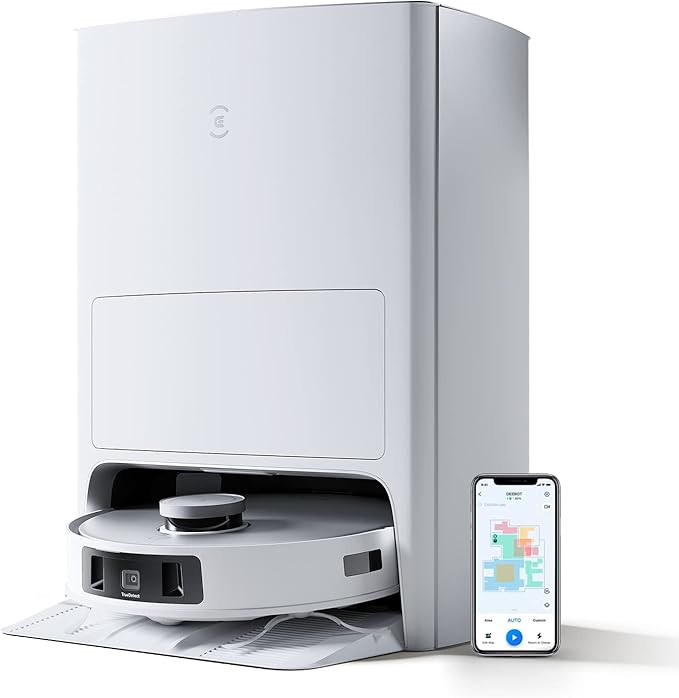 ECOVACS DEEBOT T20 Omni 6000Pa Robot aspirateur Laveur, Auto Levage de la serpillière, Nettoyage... | Amazon (FR)