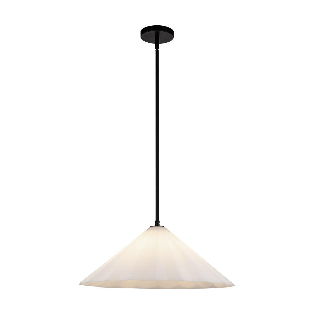 Gently Pleated Pendant - Large | Shades of Light