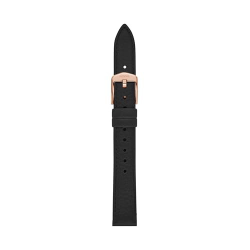 Fossil Women's 12mm Black LiteHide™ Leather Watch Band | Amazon (US)